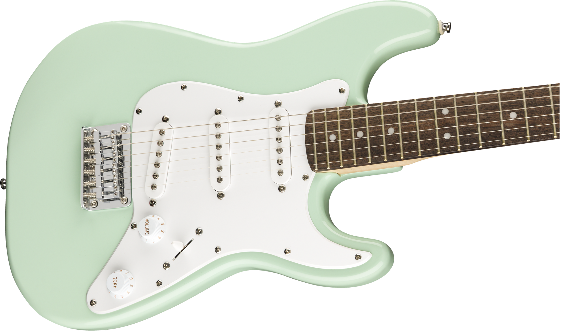 Squier Limited Edition Mini Stratocaster - Surf Green from Joondalup Music Centre 3