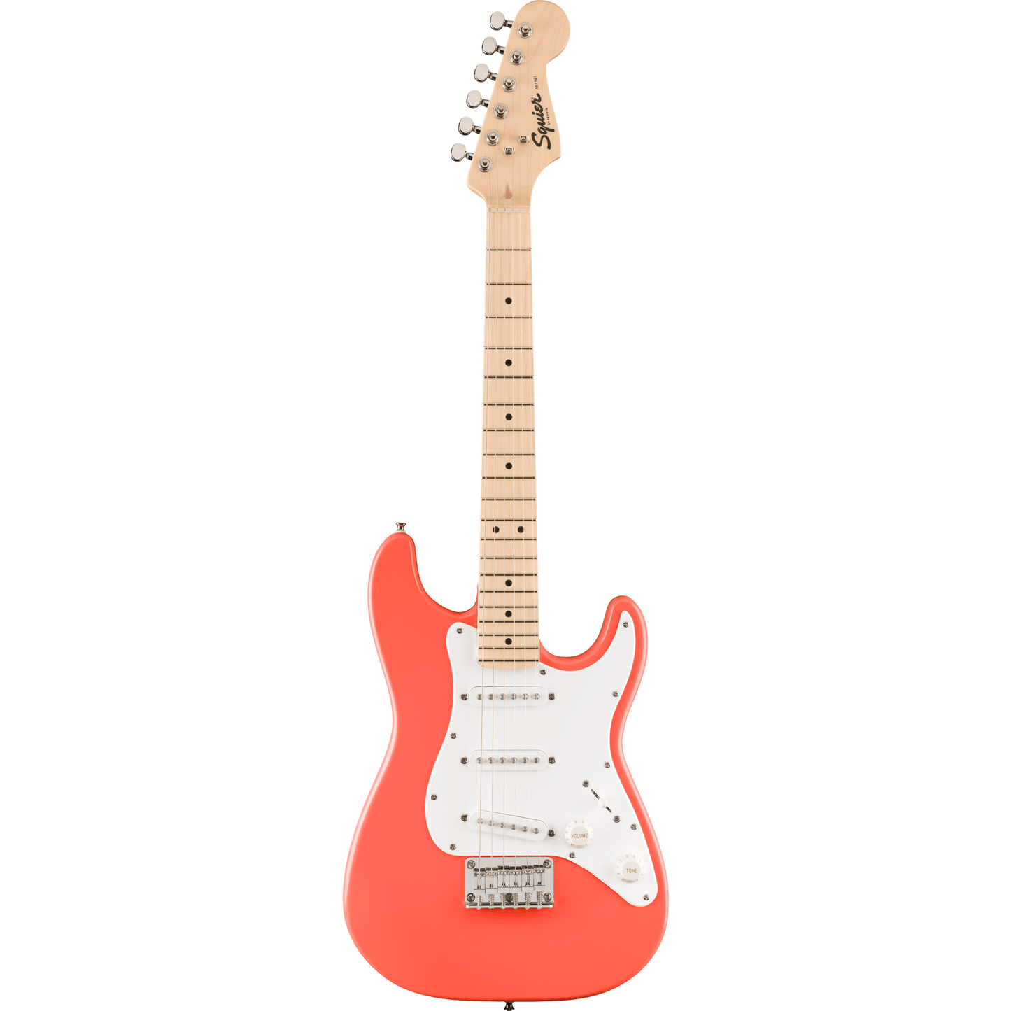 Squier Limited Edition Mini Stratocaster - Tahitian Coral 1