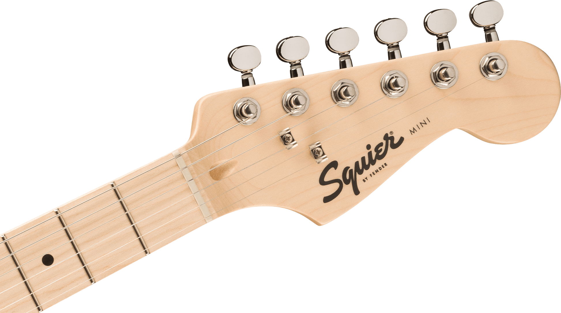 Squier Limited Edition Mini Stratocaster - Tahitian Coral 5