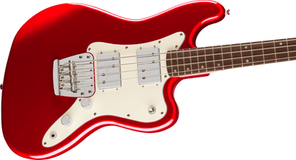 Squier Limited Edition Paranormal Rascal HH Bass - Candy Apple Red from Joondalup Music Centre 3