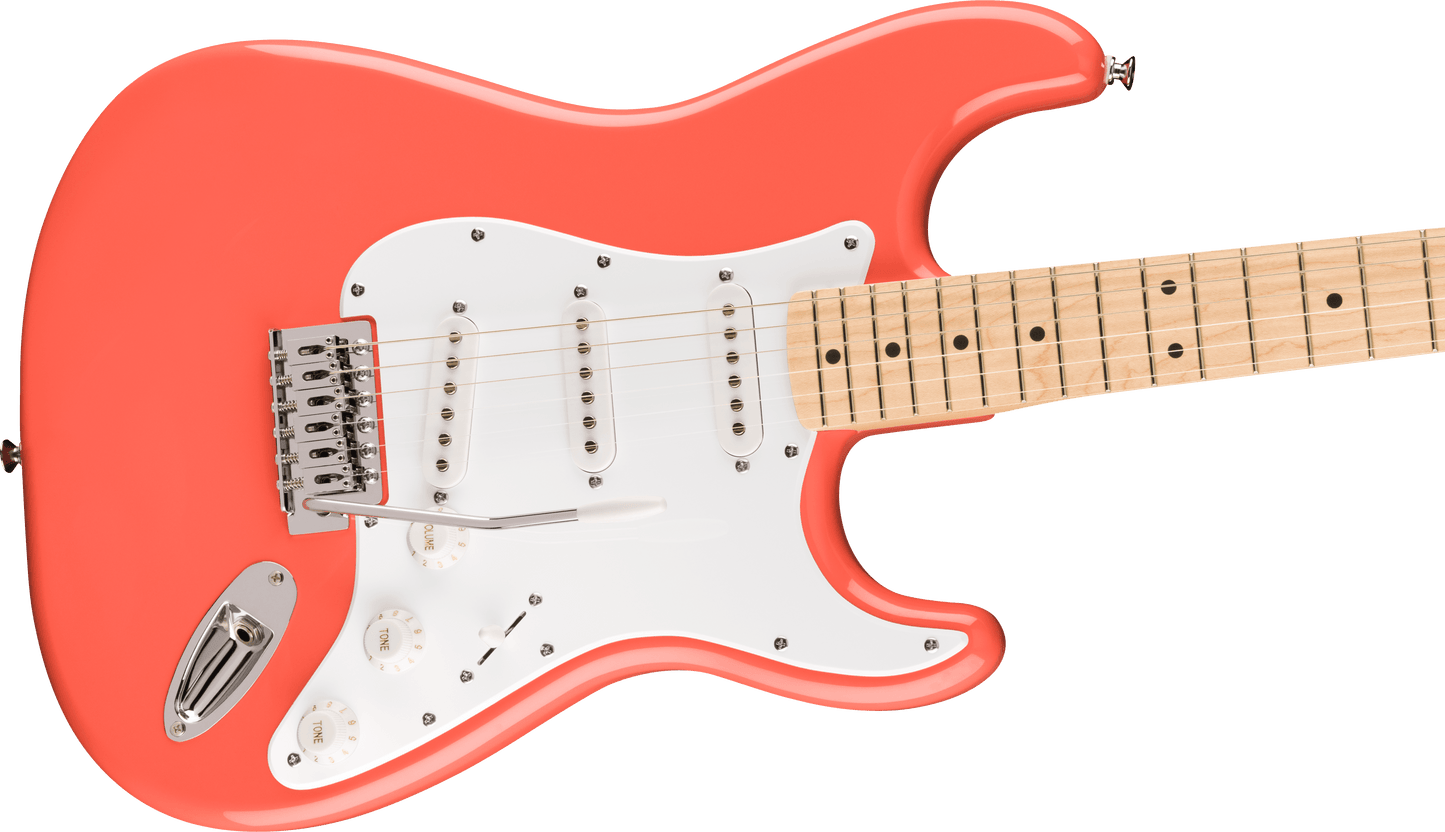 Squier Limited Edition Sonic Stratocaster - Tahitian Coral from Joondalup Music Centre 6