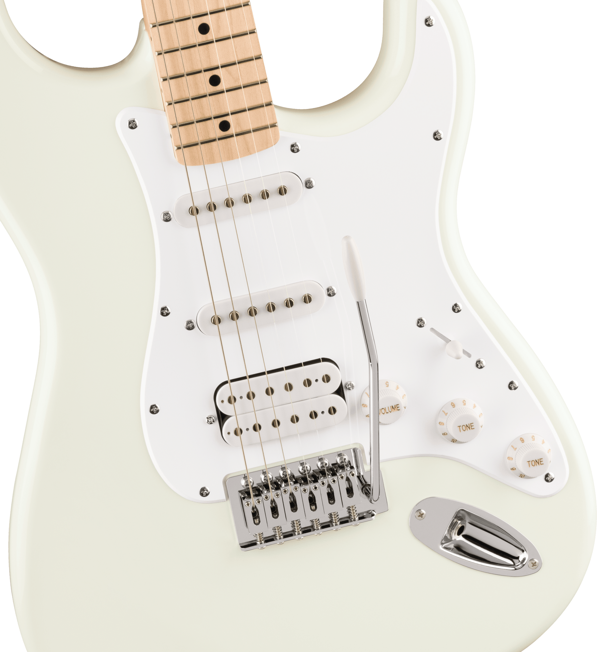Squier Limited Edition Sonic Stratocaster HSS - Arctic White from Joondalup Music Centre 3