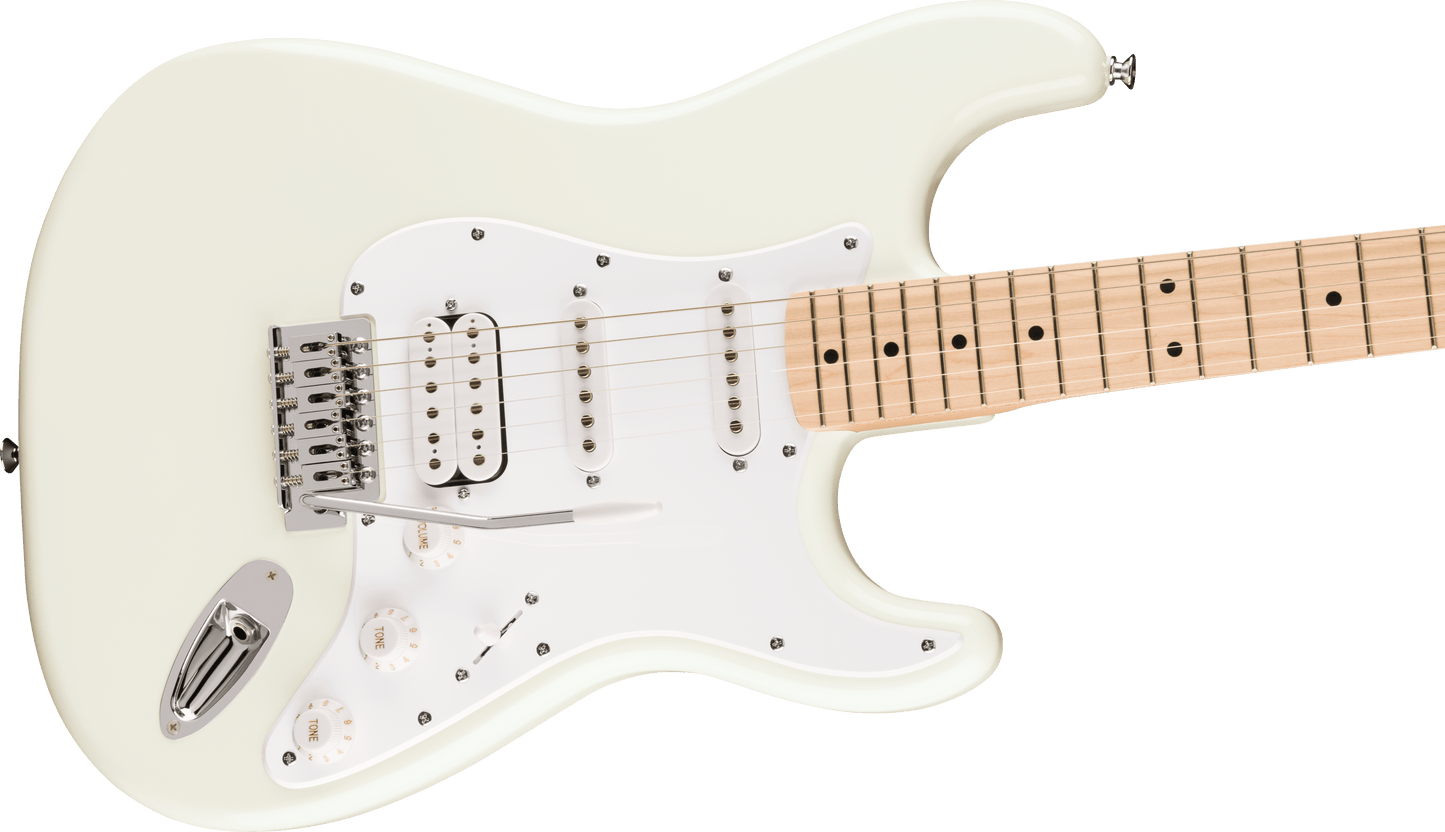 Squier Limited Edition Sonic Stratocaster HSS - Arctic White from Joondalup Music Centre 4