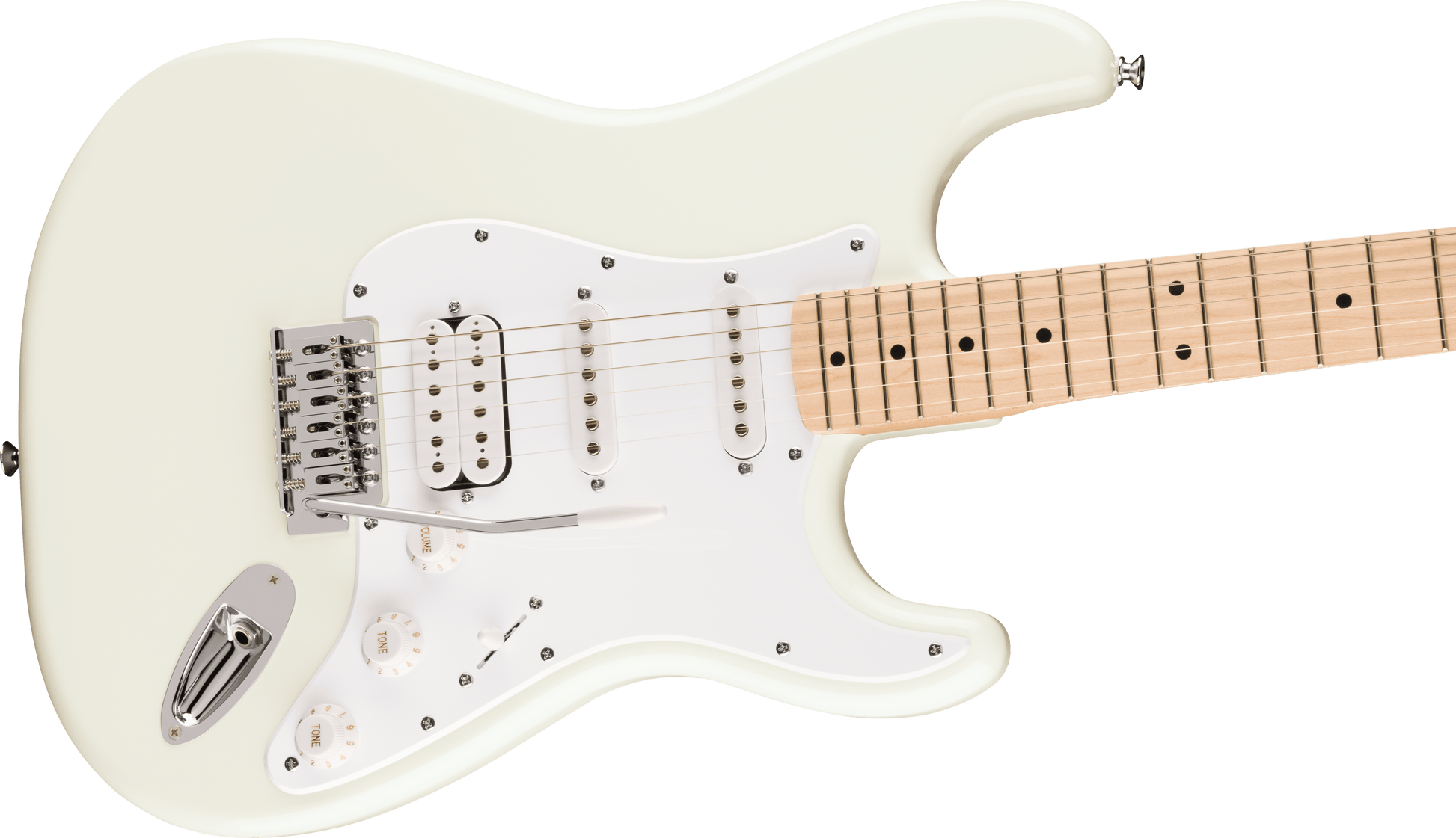 Squier Limited Edition Sonic Stratocaster HSS - Arctic White from Joondalup Music Centre 4