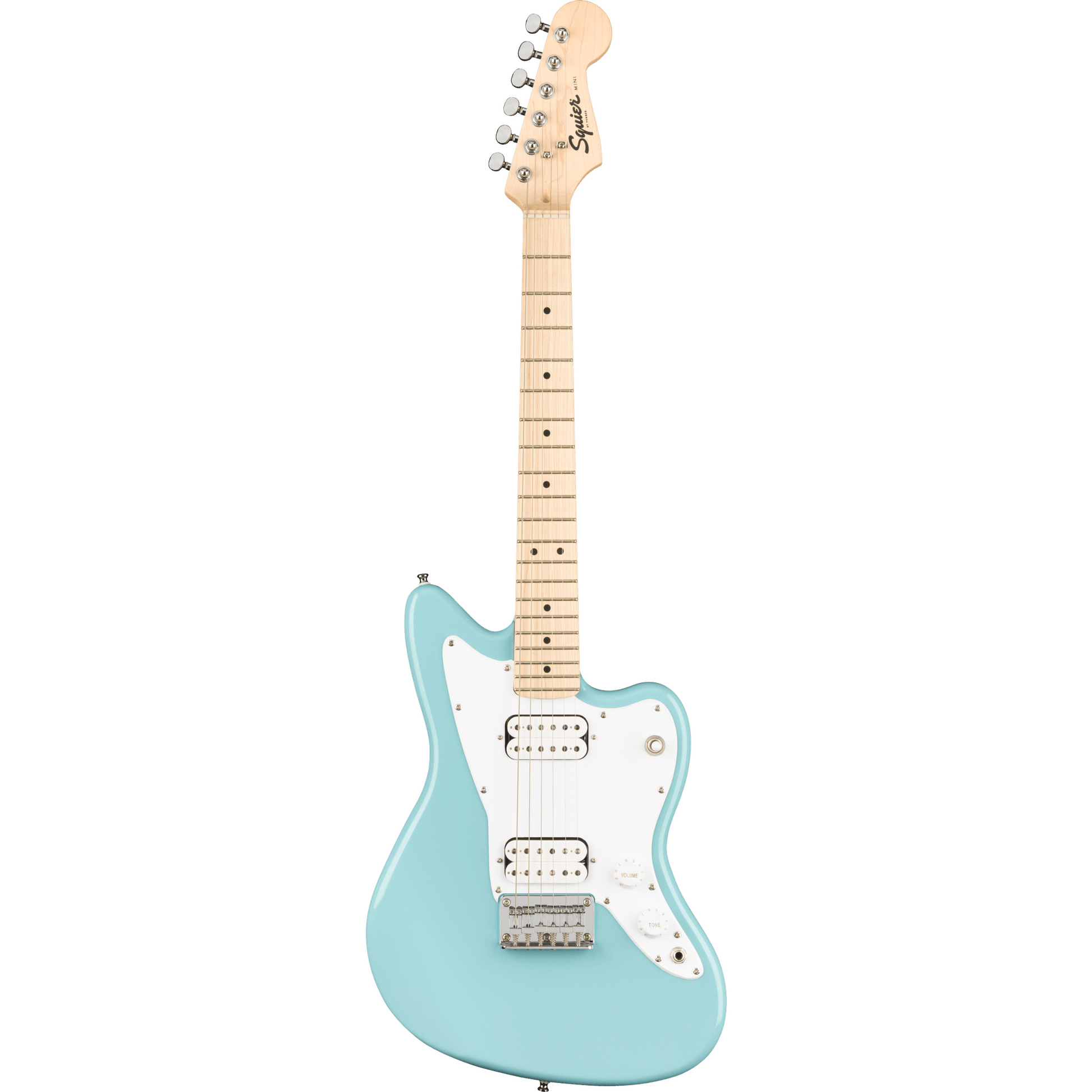 Squier Mini Jazzmaster HH Electric Guitar - Daphne Blue from Joondalup Music Centre