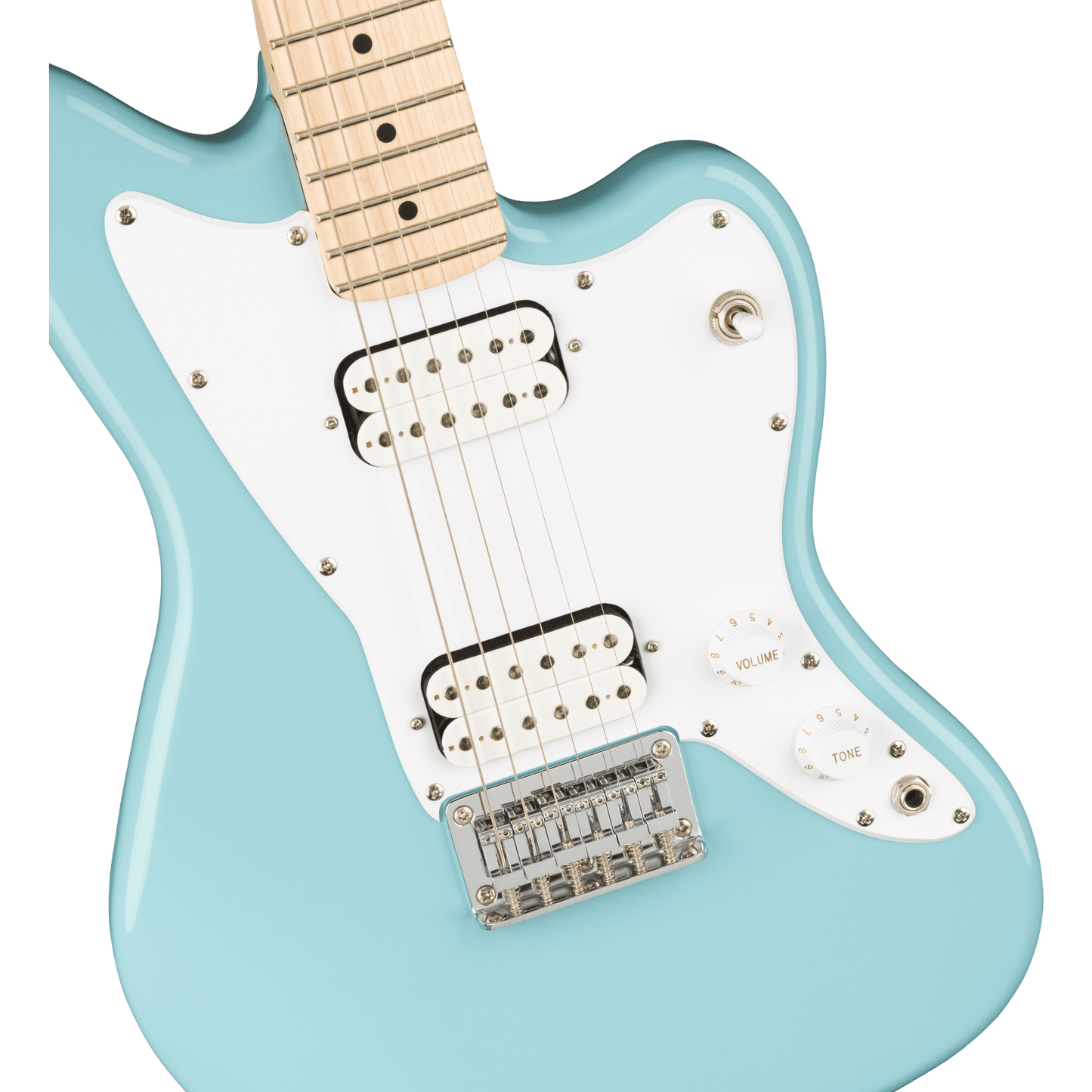 Squier Mini Jazzmaster HH Electric Guitar - Daphne Blue from Joondalup Music Centre 3