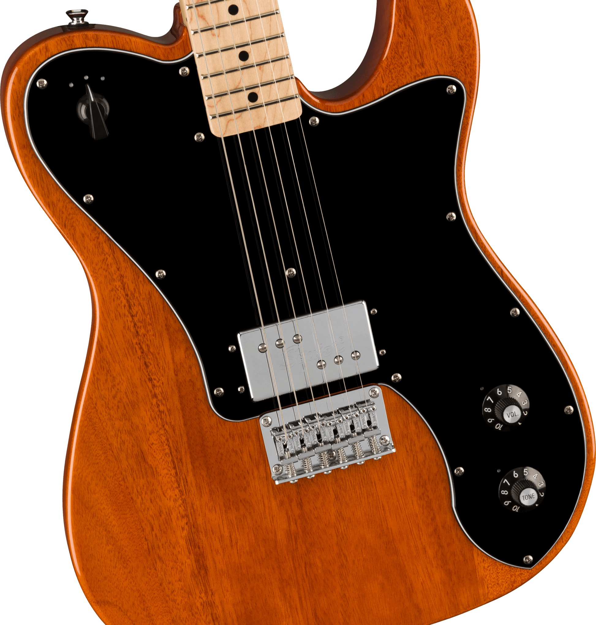 Squier Paranormal Esquire Deluxe - Mocha from Joondalup Music Centre 3