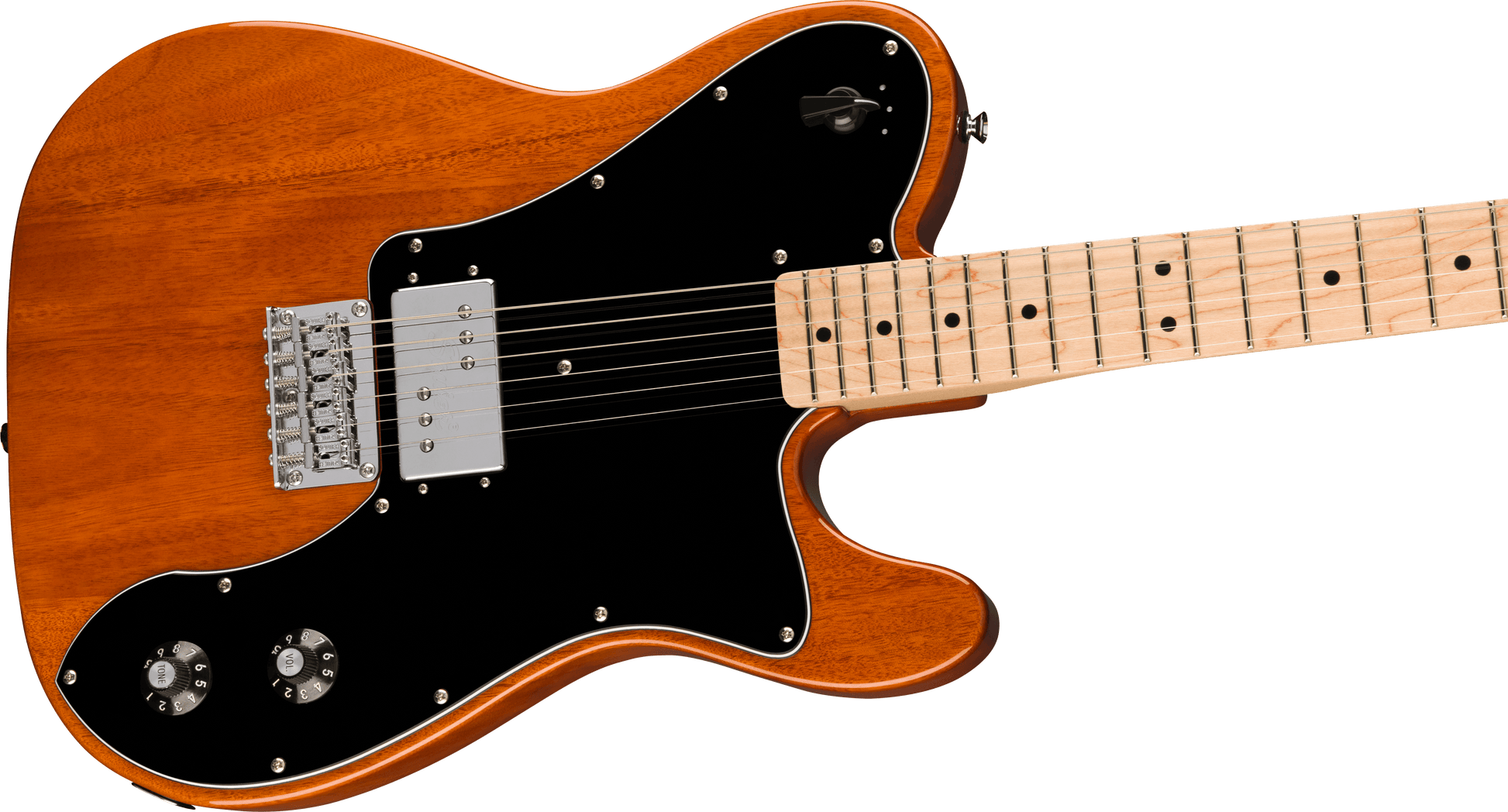 Squier Paranormal Esquire Deluxe - Mocha from Joondalup Music Centre 4