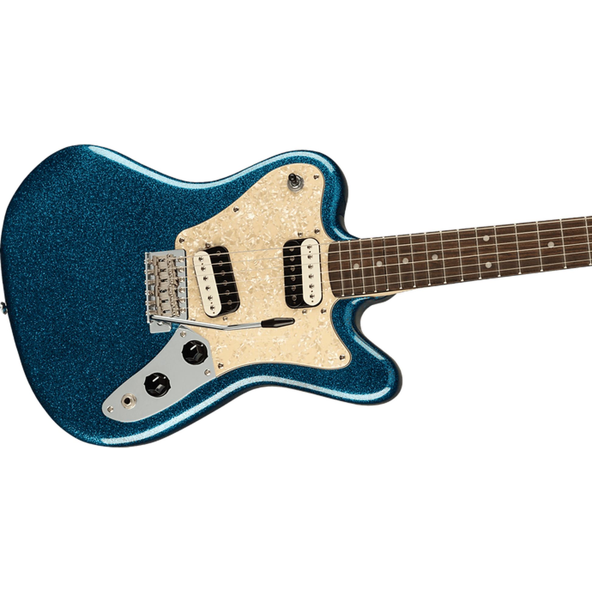 Squier Paranormal Super-Sonic Electric Guitar - Blue Sparkle from Joondalup Music Centre 2