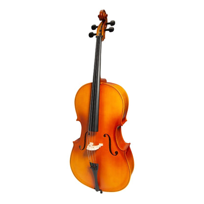 Steinhoff 4/4 Size Solid Top Student Cello Outfit - Natural Satin - Joondalup Music Centre