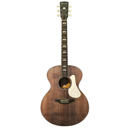 Fenech Supreme Series Grand Auditorium Solid Acoustic Guitar - Denim Black