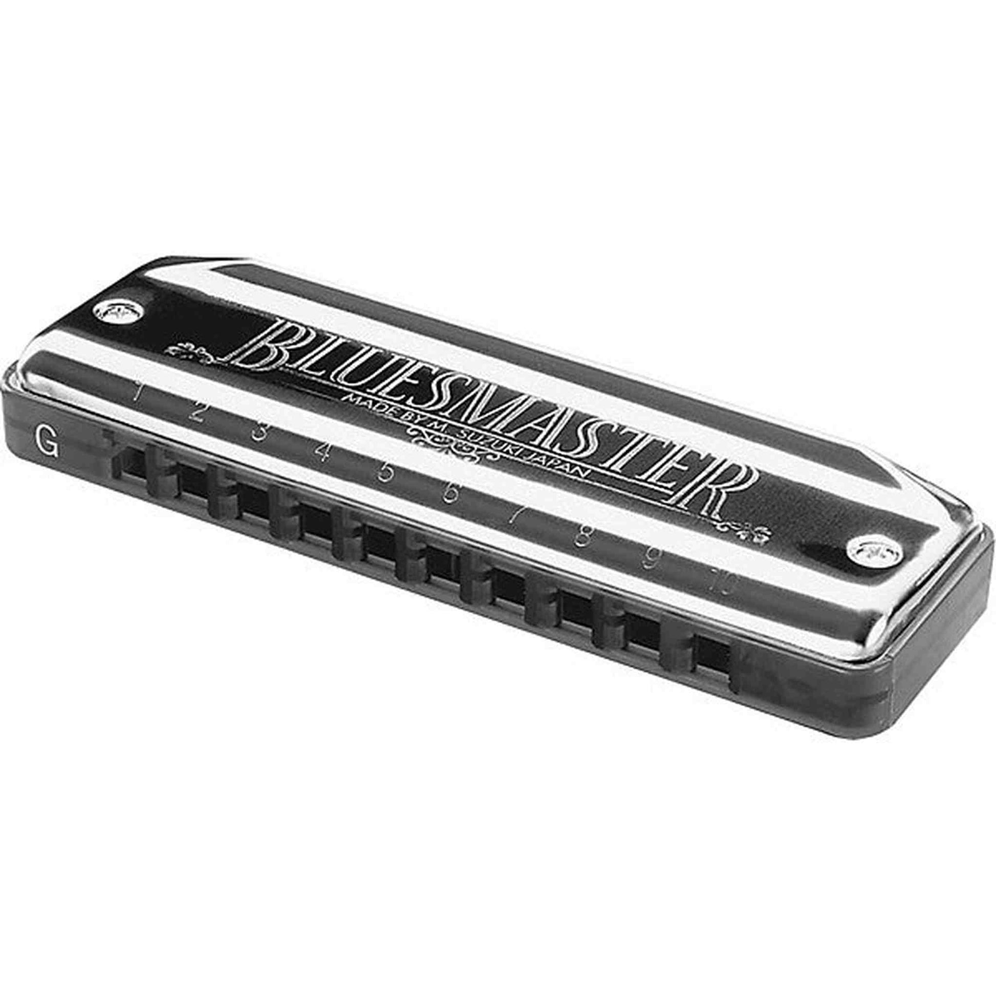 Suzuki Bluesmaster Harmonica - Bb Major Diatonic