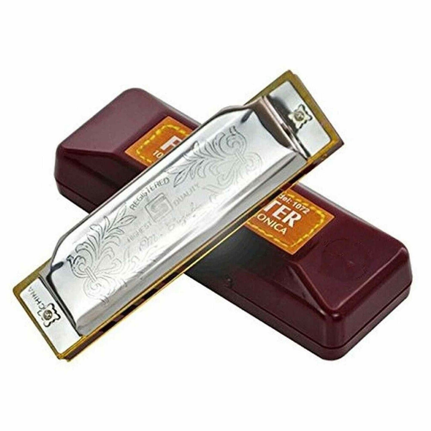 Suzuki Folkmaster Harmonica - E Major Diatonic