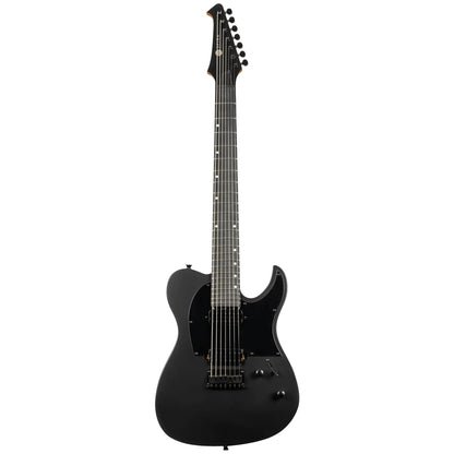 Spira Guitars T-407 MBK 7 String Electric Guitar - Black