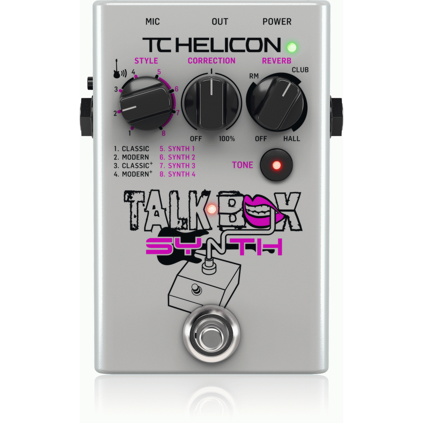 TC Helicon Talkbox Synth Effects Pedal - EFFECTS - [shop-name]