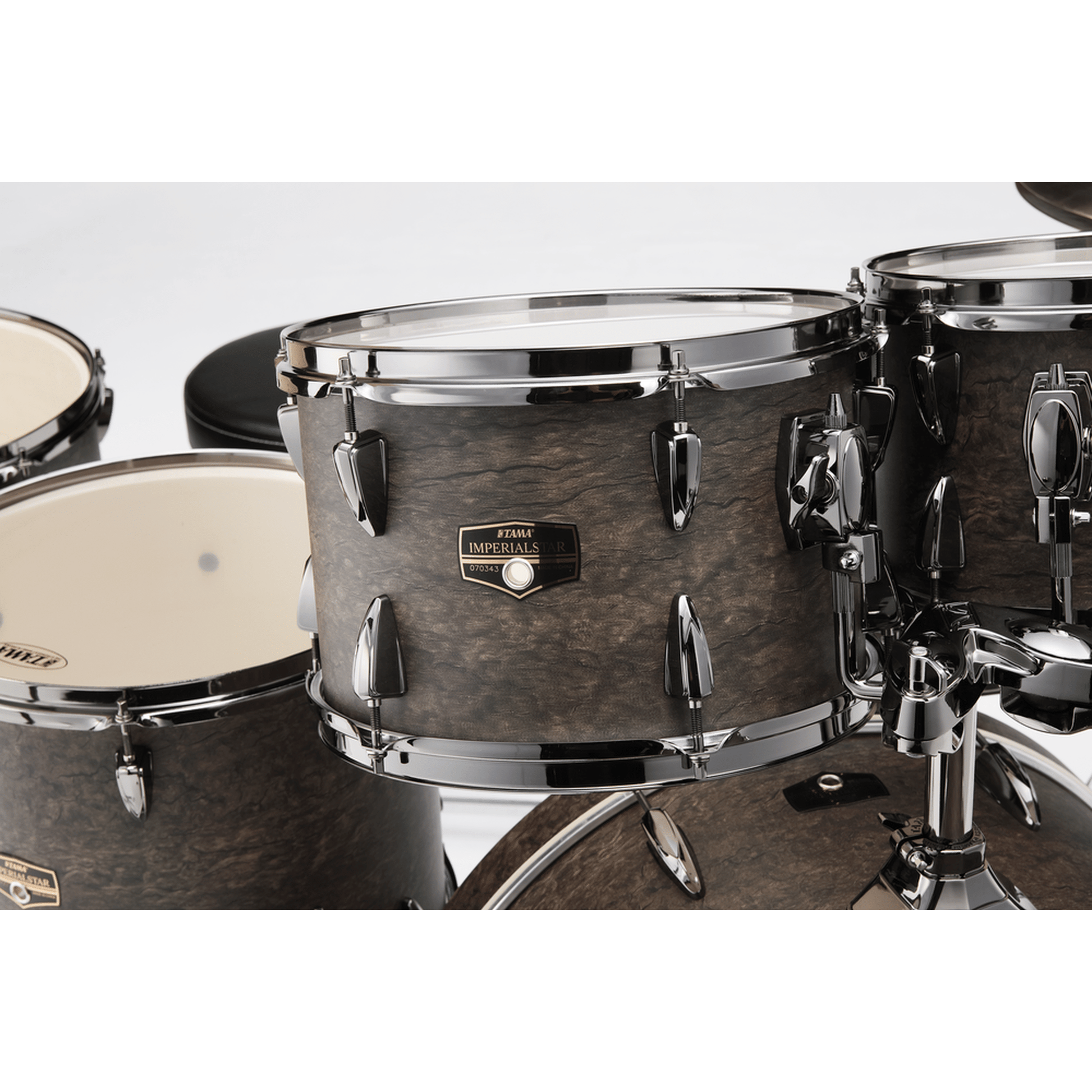TAMA IP62H6WBN Limited Edition Imperialstar 6-Piece Drum Kit - Walnut Burl Wrap from Joondalup Music Centre 4