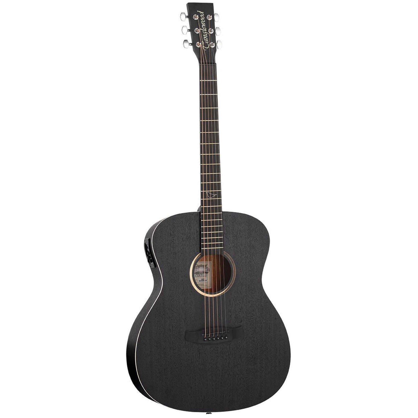 Tanglewood Blackbird Orchestra Acoustic Guitar w/Pickup - Smokestack Satin