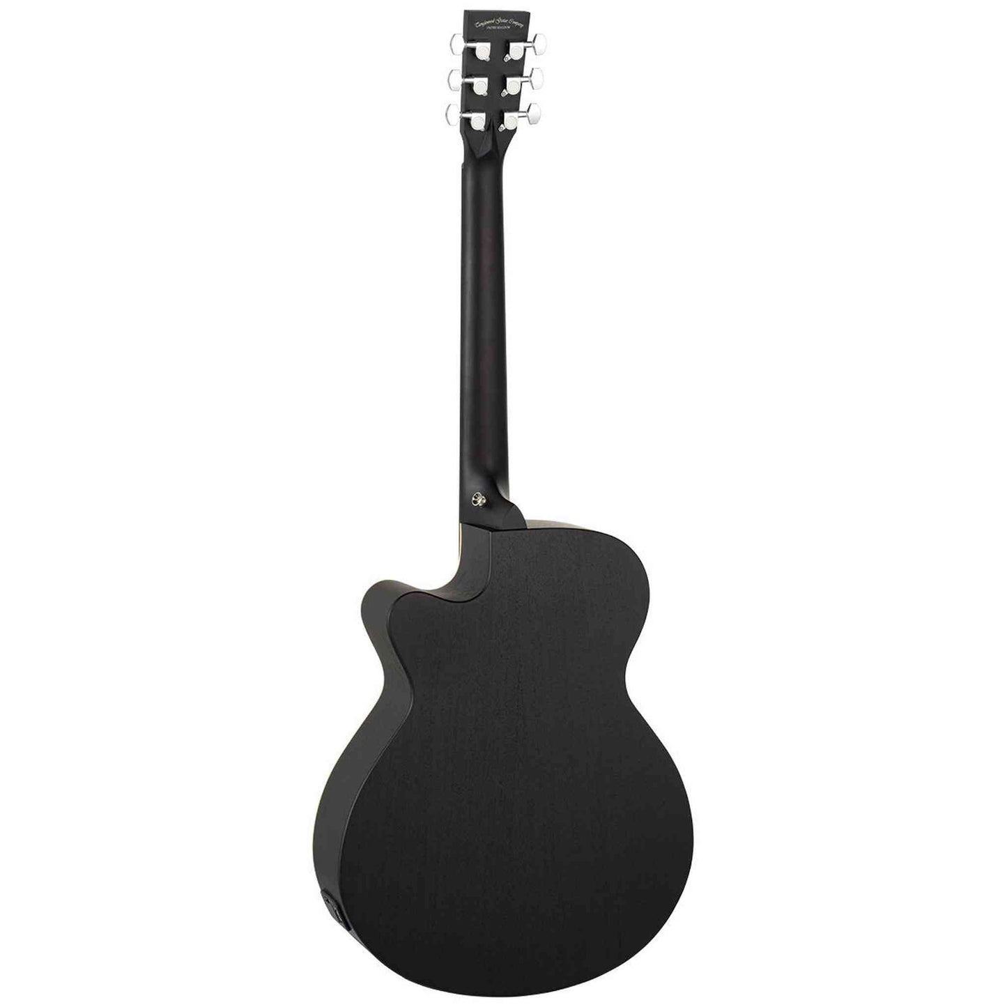 Tanglewood Blackbird Super Folk CW Acoustic Guitar - Smokestack Satin back