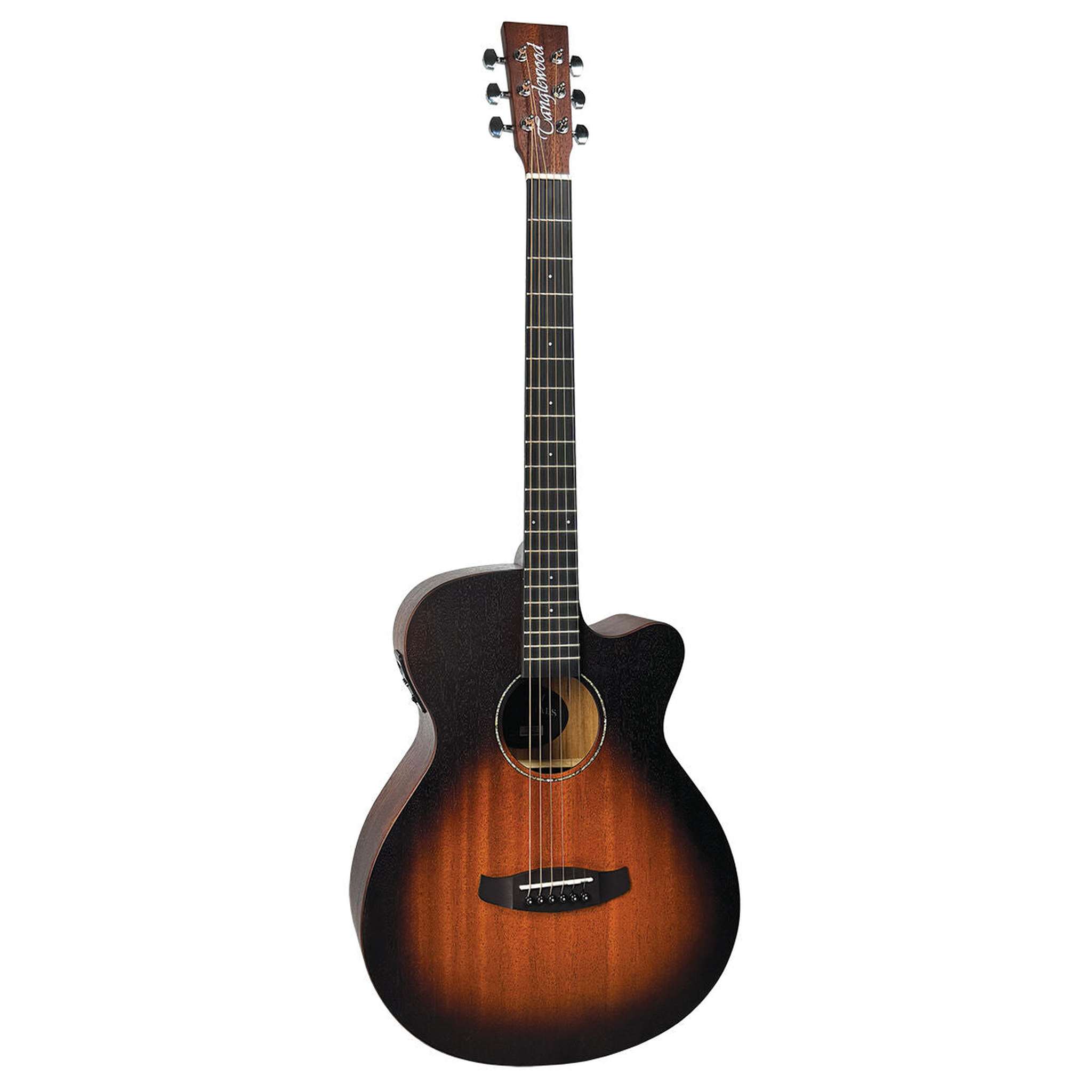 Tanglewood TC4-CE Crossroads SuperFolk Acoustic Guitar - Whisky Burst ...
