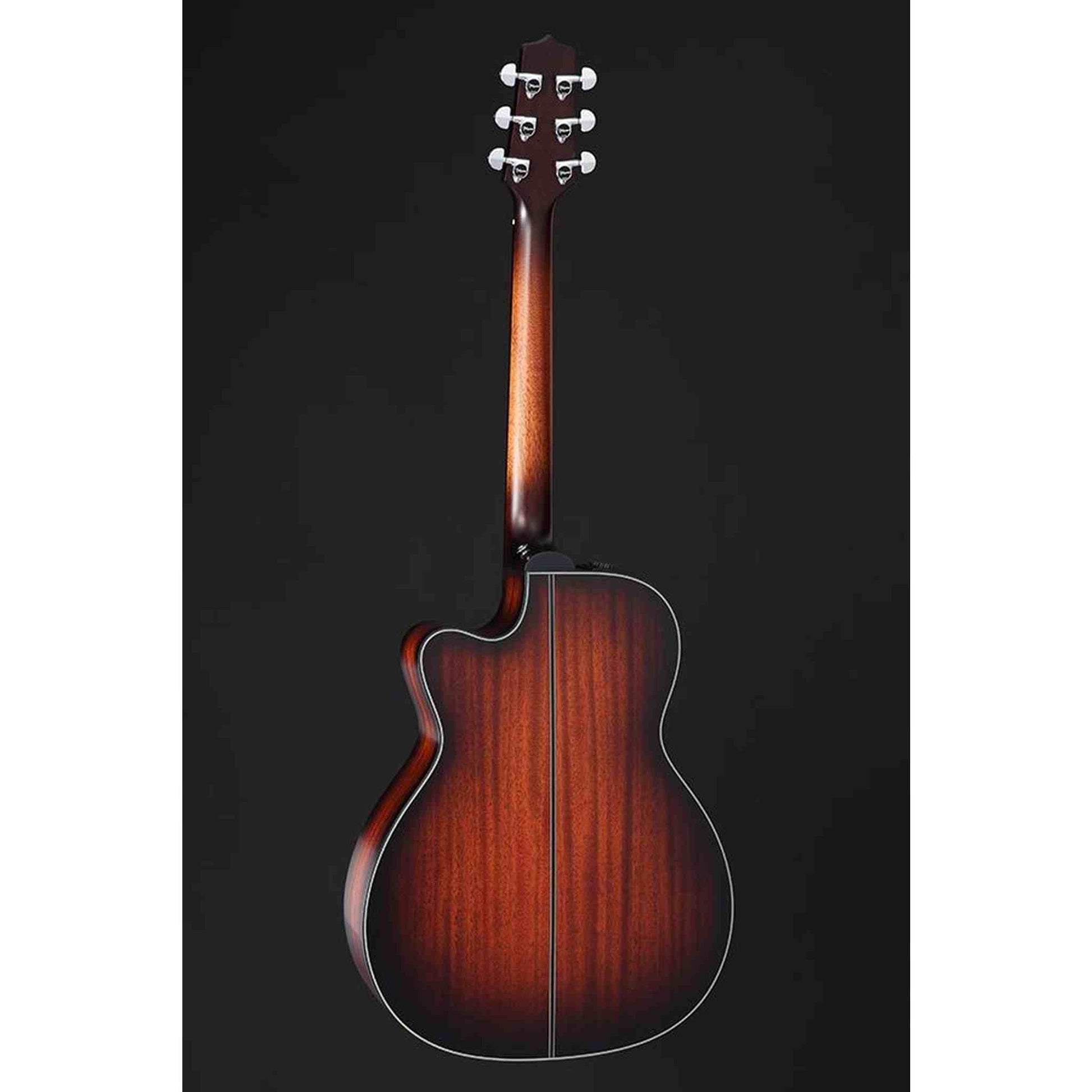 Takamine Custom Pro Series Orchestral Acoustic Guitar - Shadow Burst Satin Finish-ACOUSTIC GUITAR-Joondalup Music Centre