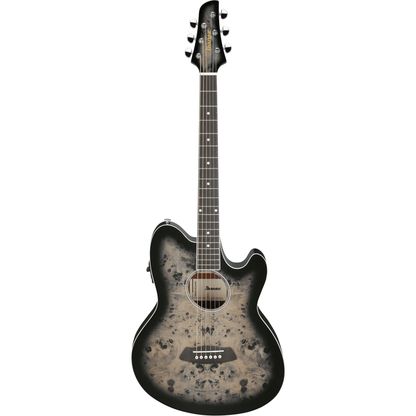 Ibanez TCY10PA Acoustic Guitar - Transparent Brown Black Burst