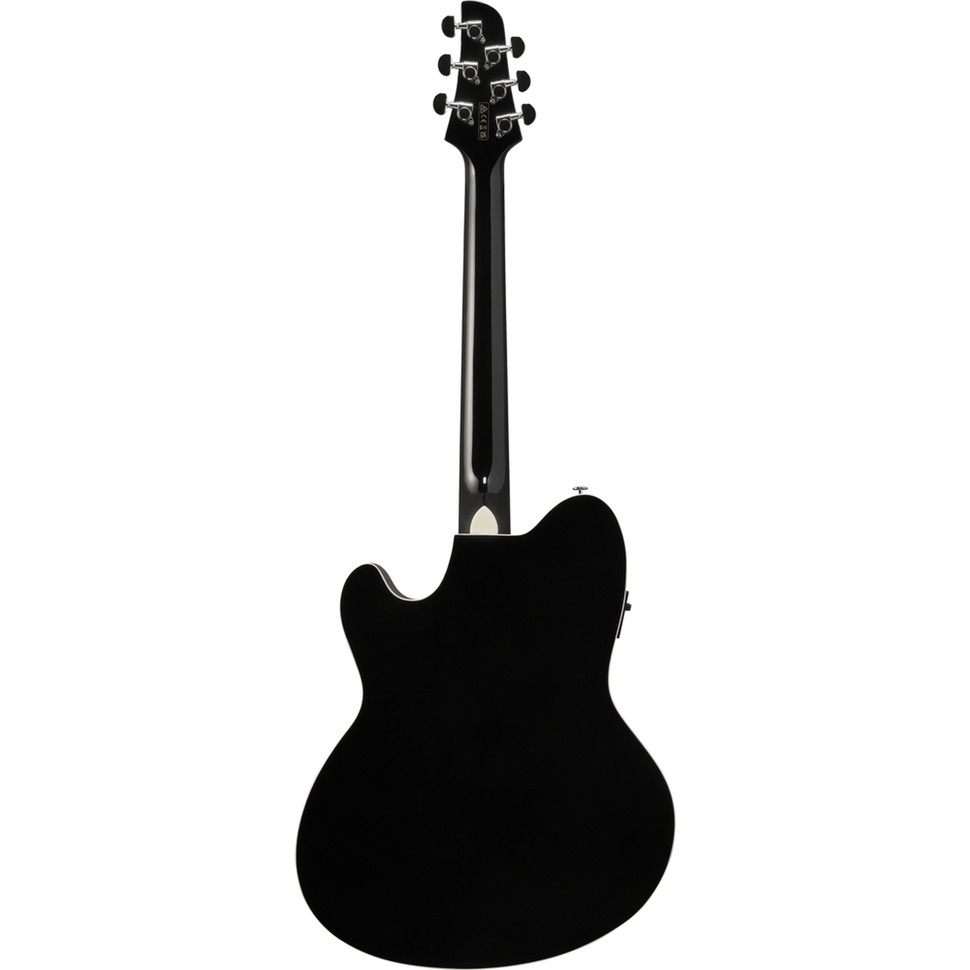 Ibanez TCY10PA Acoustic Guitar - Transparent Brown Black Burst Back
