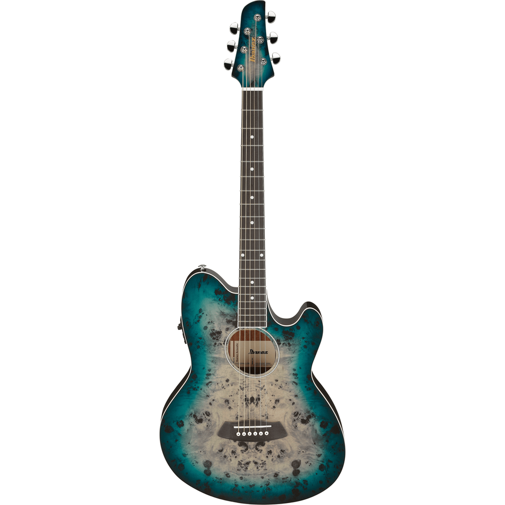 Ibanez TCY10PA Electric Acoustic Guitar - Cosmic Blue Starburst