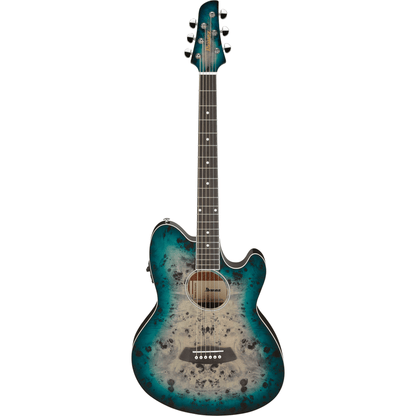 Ibanez TCY10PA Electric Acoustic Guitar - Cosmic Blue Starburst