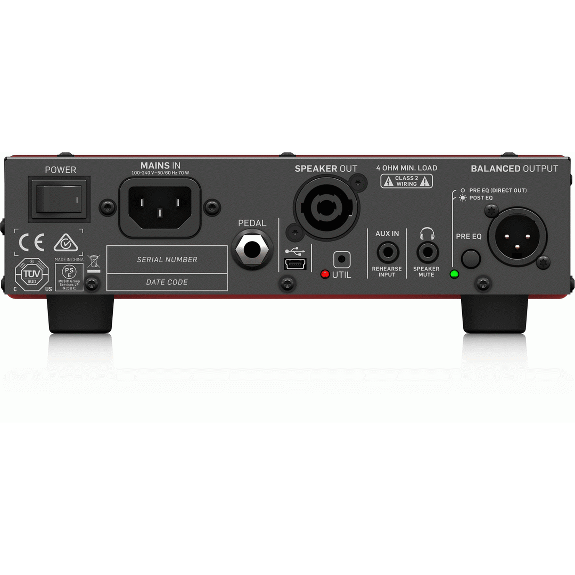 TC Electronic BH250 Bass Amplifer Head from Joondalup Music Centre 3