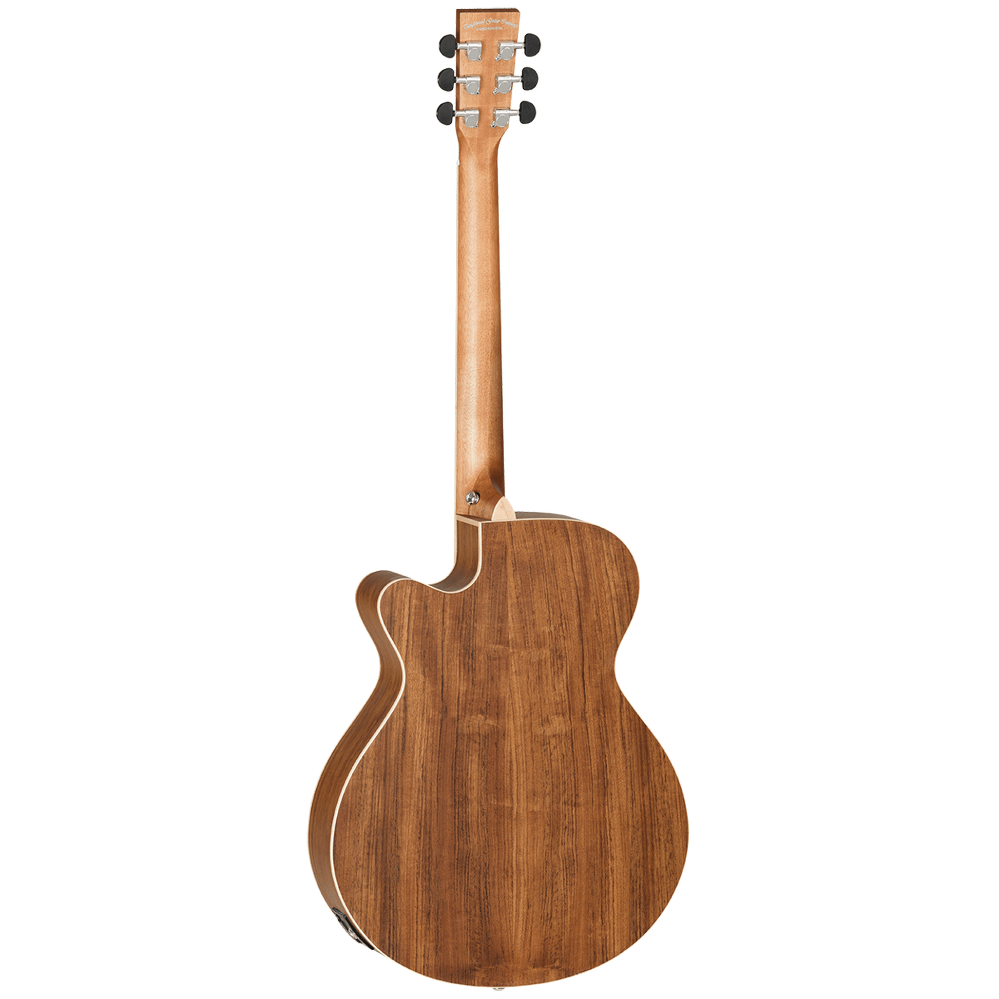 Tanglewood DBTSFCEOV Discovery Exotic Superfolk Acoustic Guitar - Ovangkol back