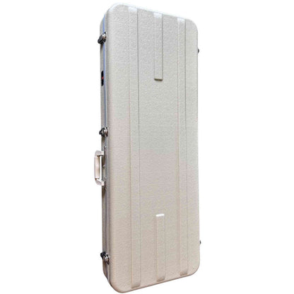 Torque Deluxe ABS Rectangular Electric Guitar Case - Ivory Finish