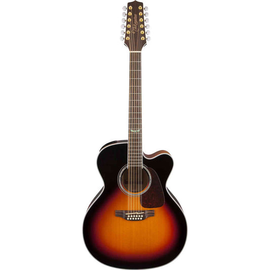 Takamine G70 12 String Jumbo Acoustic Guitar - Brown Sunburst
