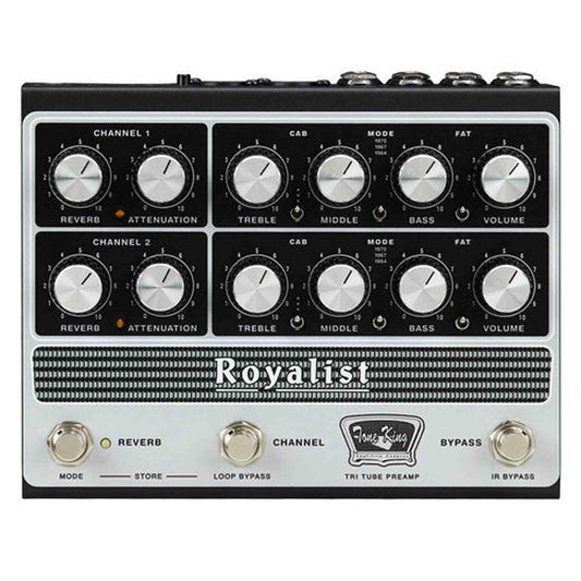 Tone King Royalist MKII Tri-Tube Preamp Pedal