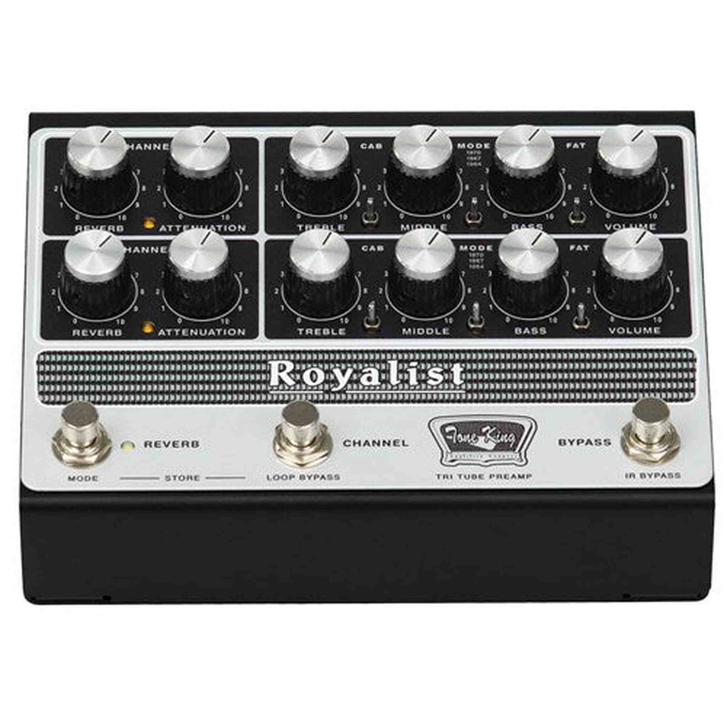 Tone King Royalist MKII Tri-Tube Preamp Pedal