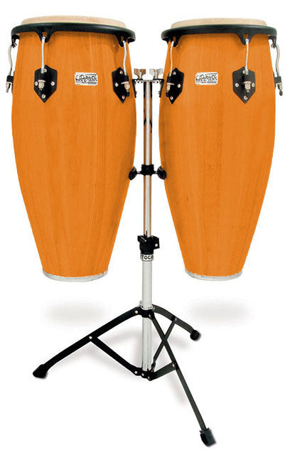 Toca 11 & 11"-3/4" Players Series Wooden Conga Set - Amber