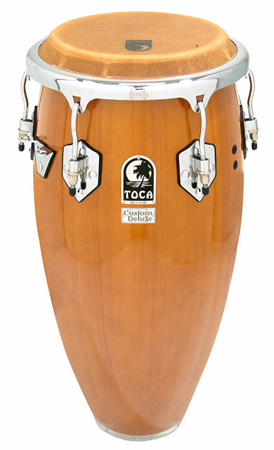 Toca Custom Deluxe Series 11-3/4" Wooden Conga - Antique Maple