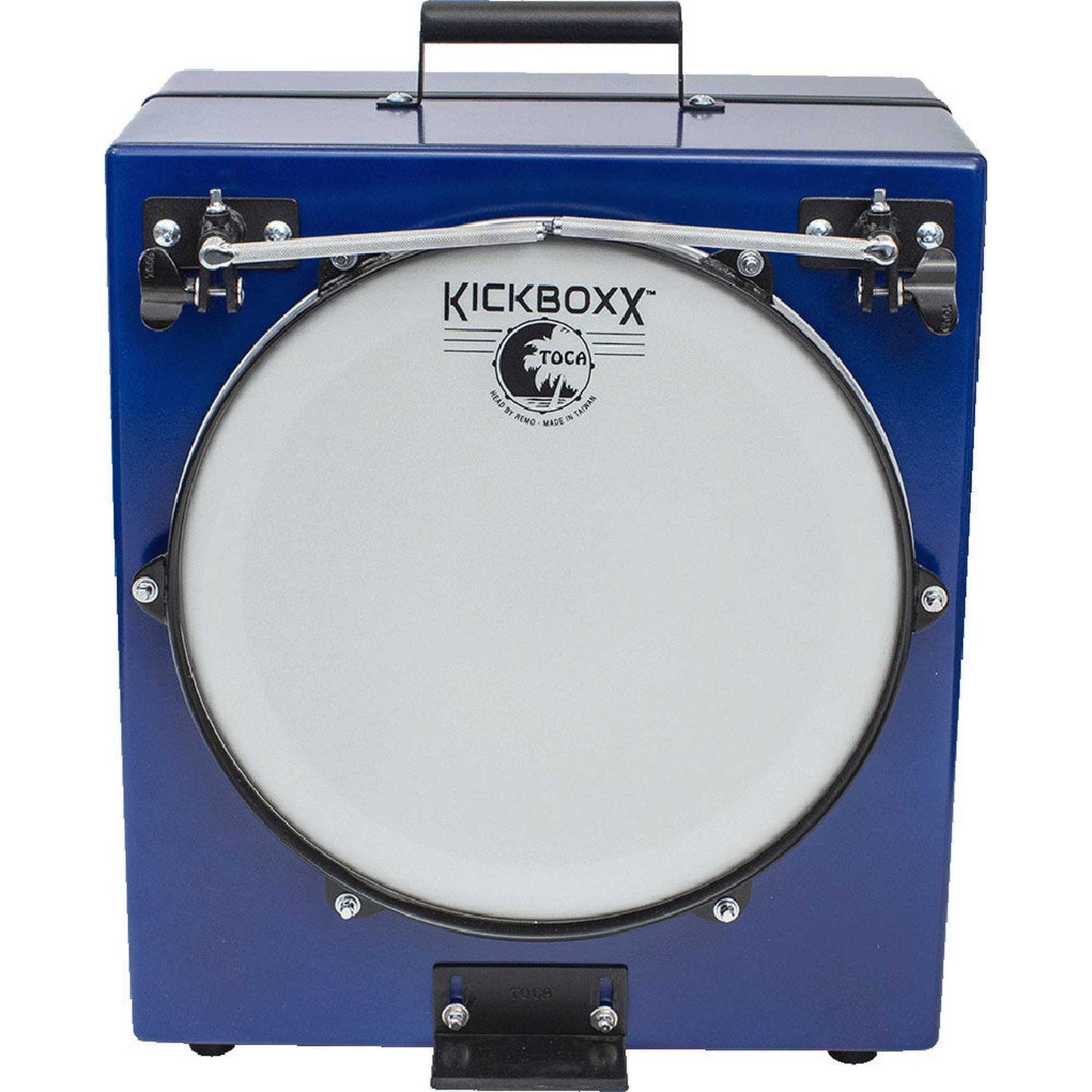 Toca KickBoxx Pro Suitcase Drum Set - Cobalt Blue