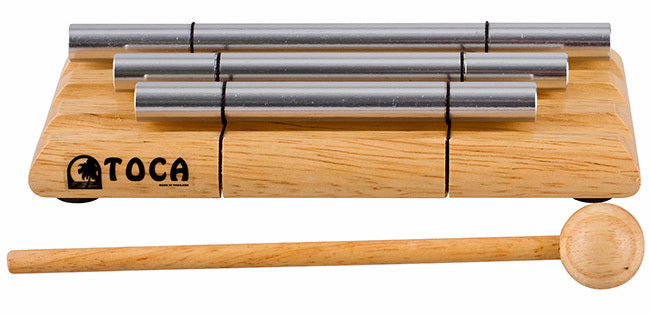 Toca 3-Note Tone Bars with Mallet Hand Percussion Sound Effect