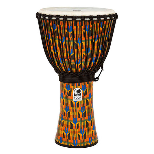 Toca Freestyle 2 Series Djembe 14" Cloth w/ Bag - Kente