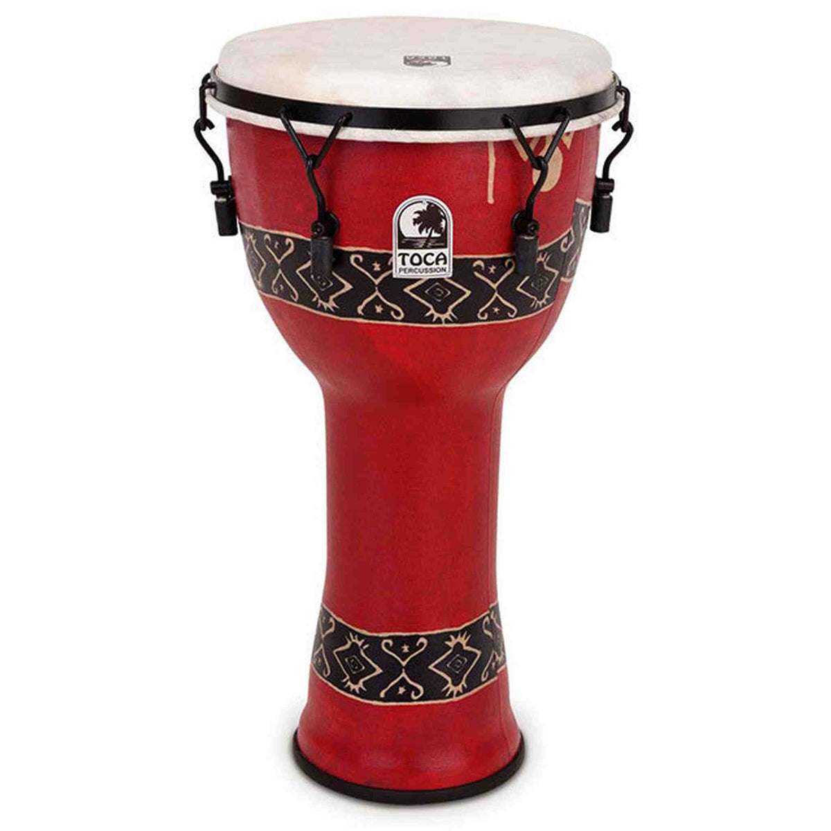 Toca Freestyle 2 Series Mech Tuned Djembe 10" - Bali Red