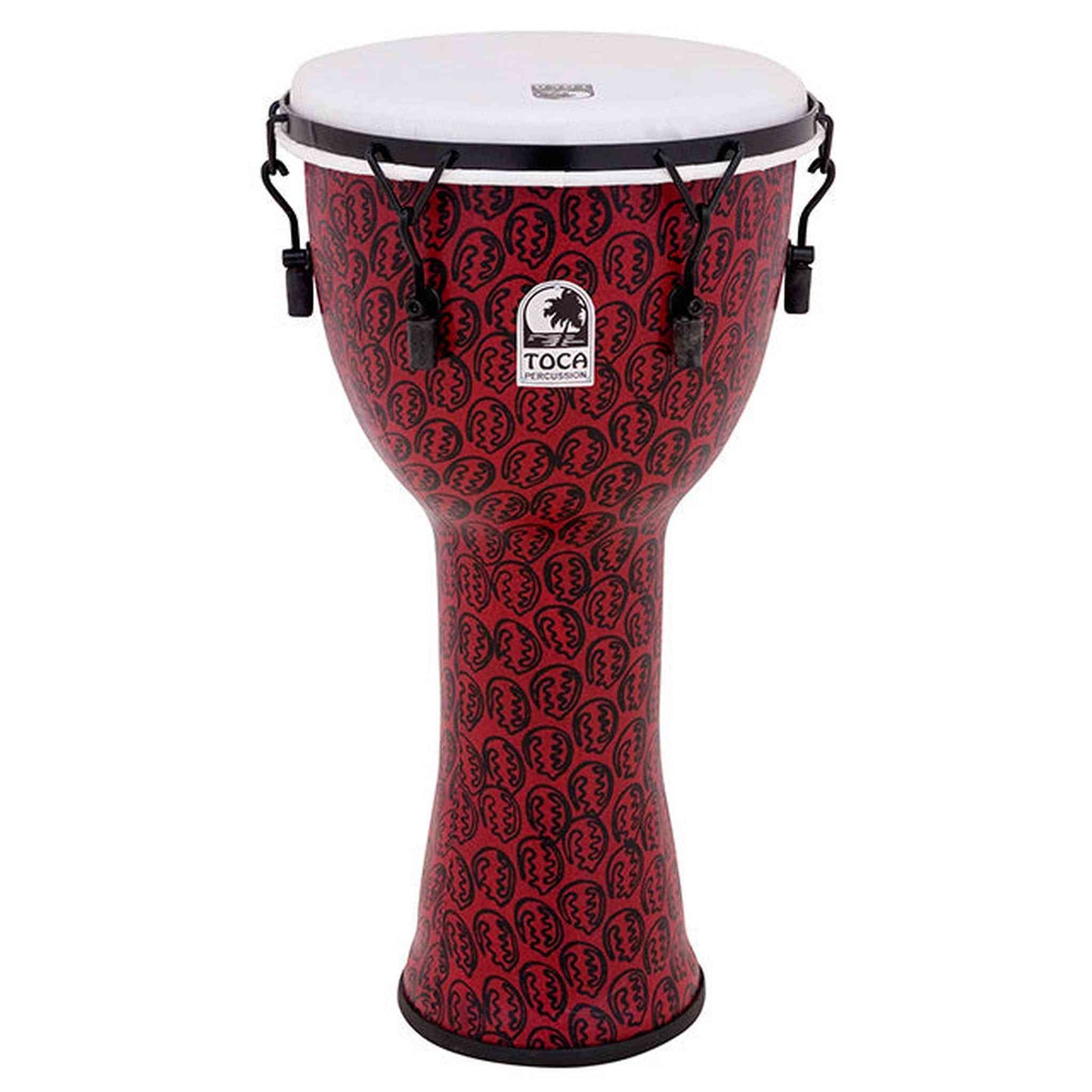 Toca Freestyle 2 Series Mech Tuned Djembe 12" - Red Mask
