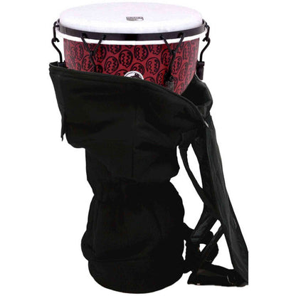 Toca Freestyle 2 Series Mech Tuned Djembe 14" - Red Mask Pattern W/Bag