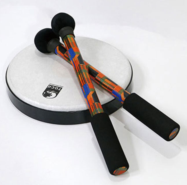 Toca Freestyle 2 Series 14" Nesting Tom Tom - Kente Cloth