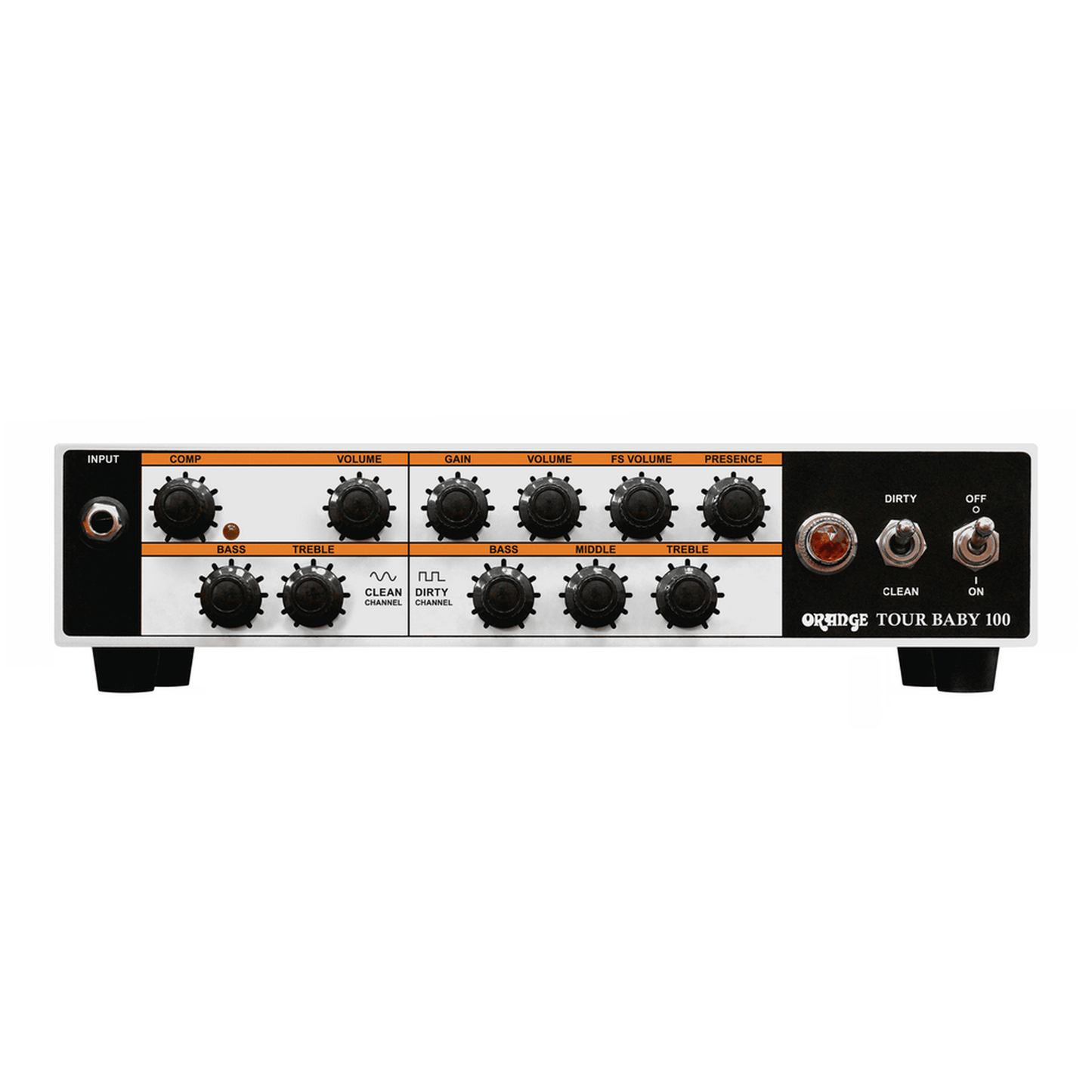 Orange Tour Baby 100 Guitar Amplifier Head-AMPLIFIER-Joondalup Music Centre