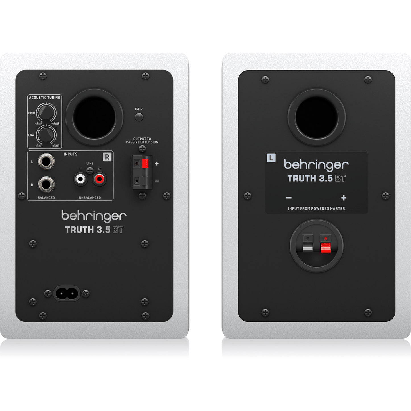 Behringer Truth BT 3.5in Studio Monitors - White