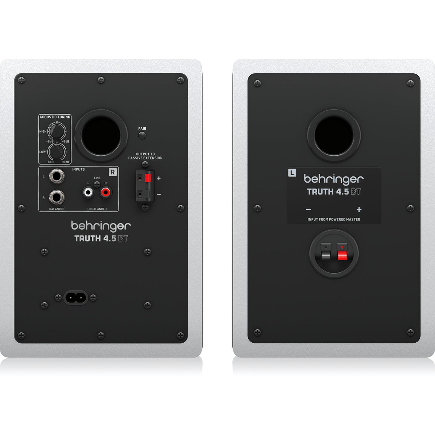 Behringer Truth BT 4.5in Studio Monitors - White
