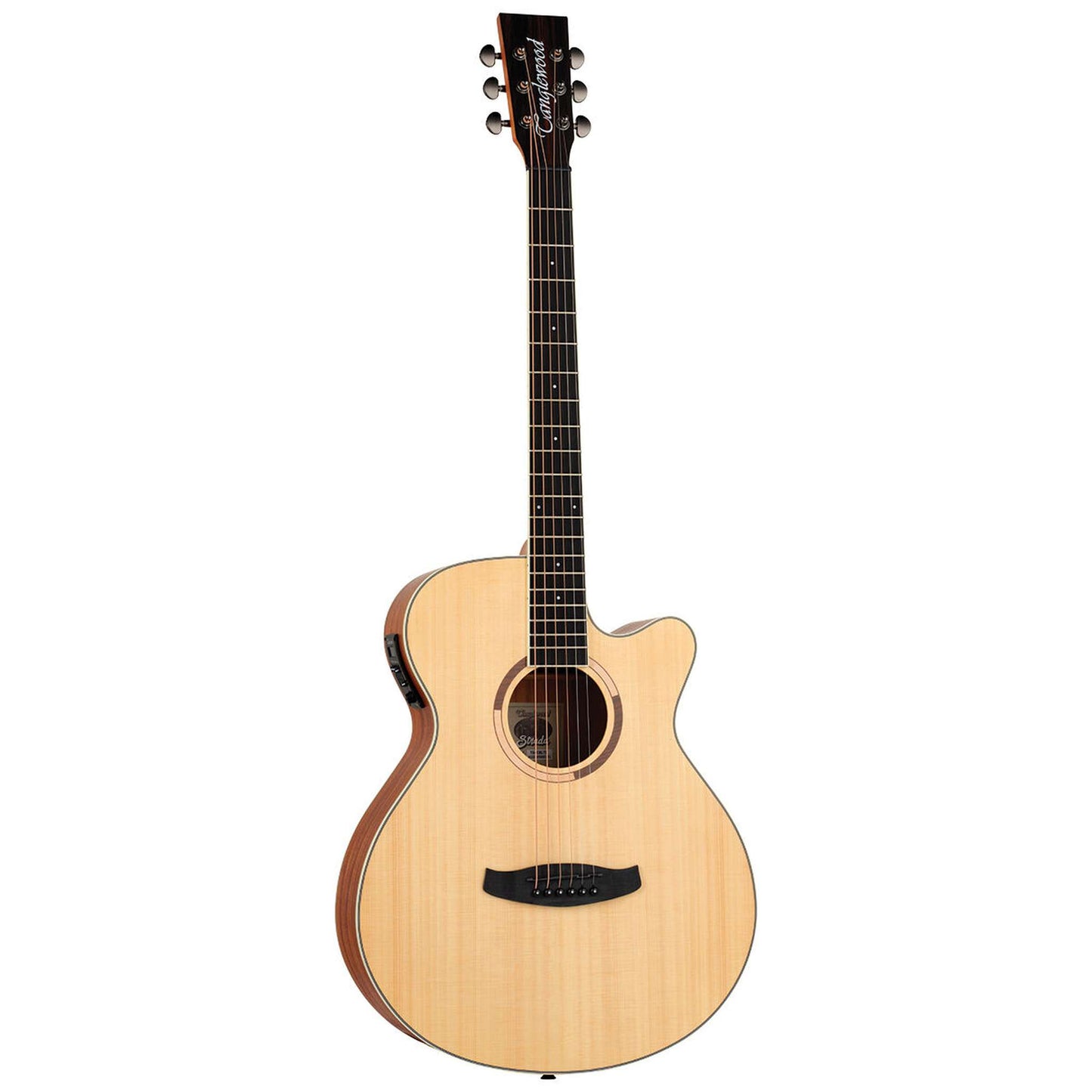 Tanglewood TS4-CE-ST Strada Super Folk Solid Top Acoustic Guitar