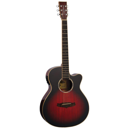 Tanglewood Winterleaf Pro Super Folk Acoustic Guitar - Antique Vintage Burst