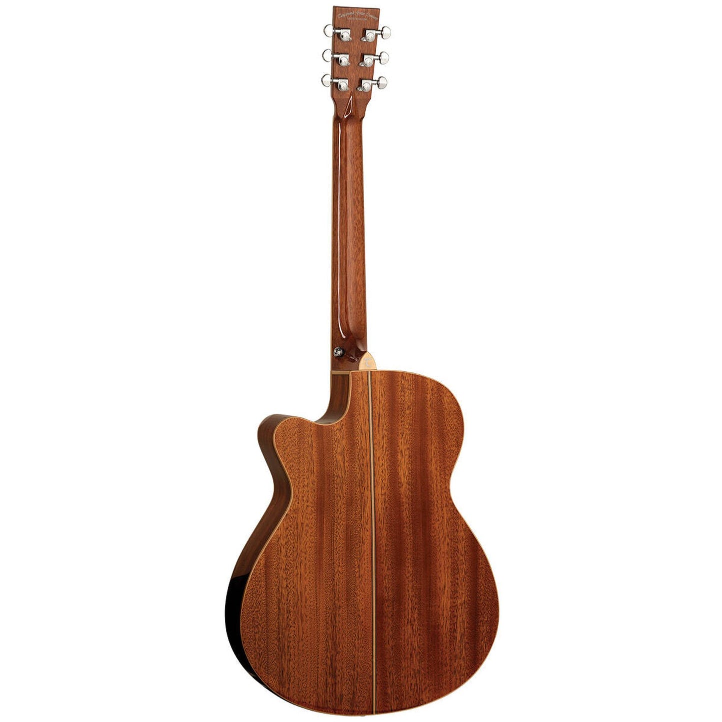 Tanglewood Winterleaf Exotic Superfolk Solid Top Acoustic Guitar - Sunburst Flame Maple