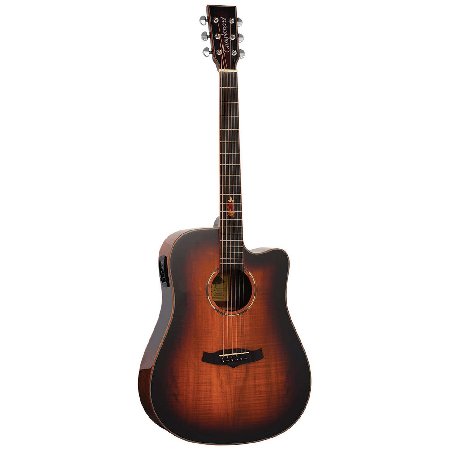 Tanglewood TWX5-CE-K Winterleaf Pro Exotic Dreadnought Acoustic Guitar- Koa